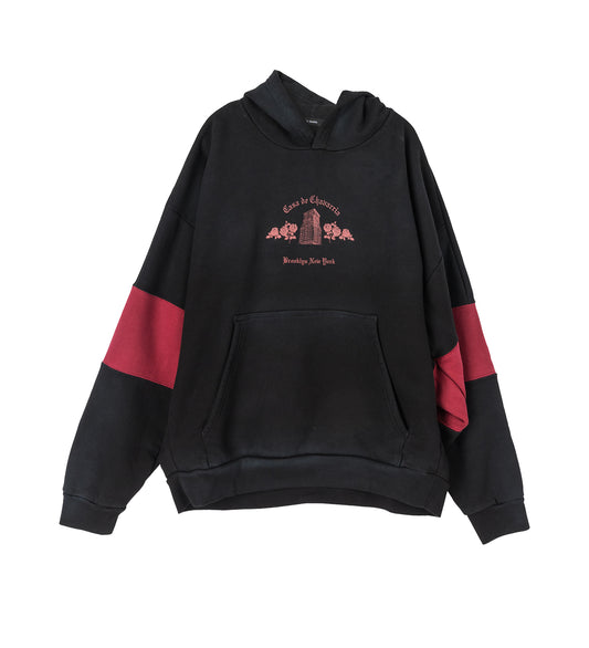 CASA DE CHAVARRIA HOODIE BLACK