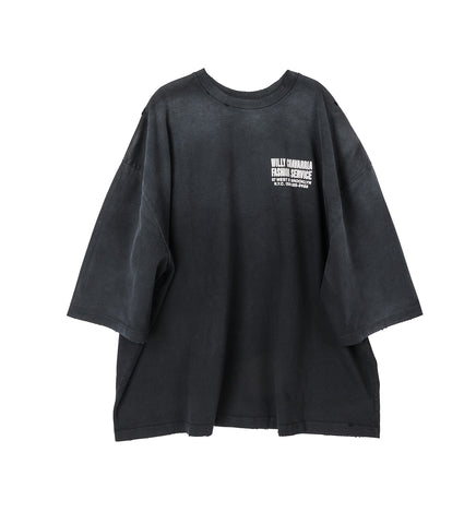 WILLY FASHION SERVICES BUFFALO TEE BLACK