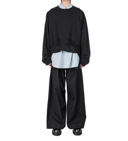 OVERSIZED SWEATSHIRT BLACK