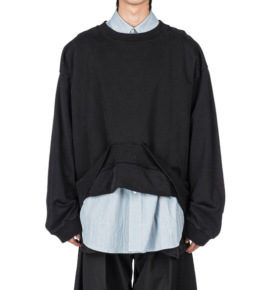 OVERSIZED SWEATSHIRT BLACK