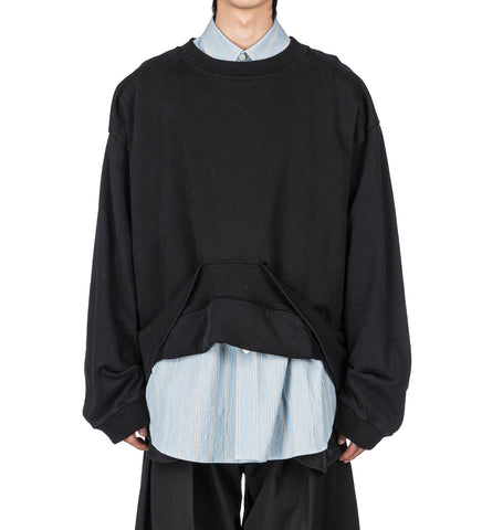 OVERSIZED SWEATSHIRT BLACK