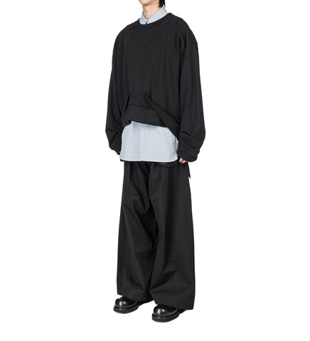 OVERSIZED SWEATSHIRT BLACK