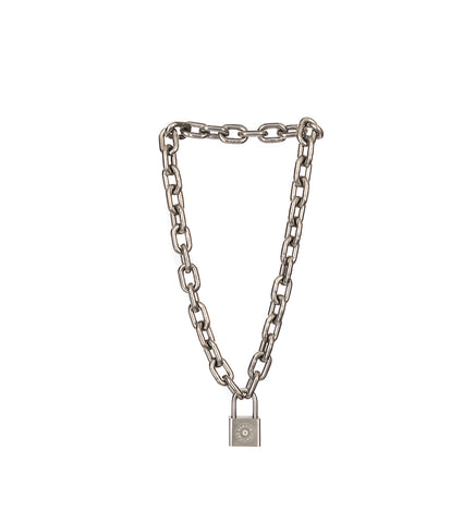 LOCK CHAIN SILVER