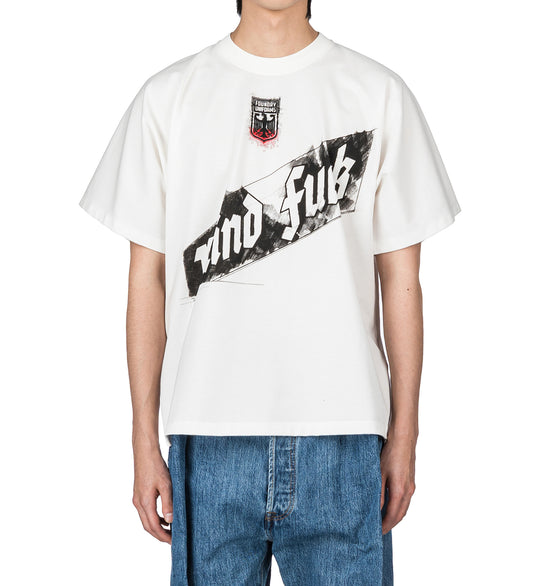 MIND FUCK PRINTED TEE WHITE