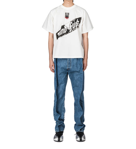 PLEATED JEANS BLUE L-XL #1