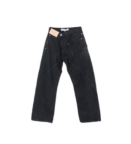 JWA TWISTED WORKWEAR JEANS BLACK