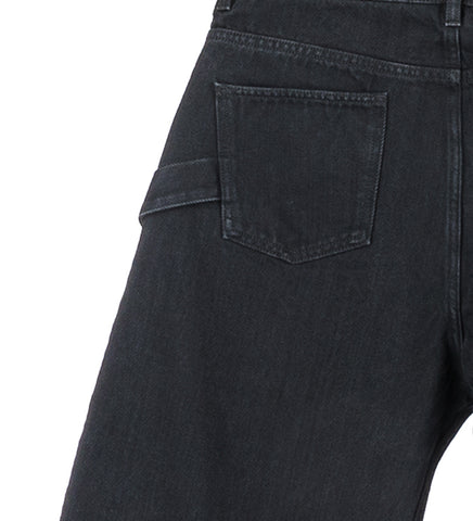 JWA TWISTED WORKWEAR JEANS BLACK