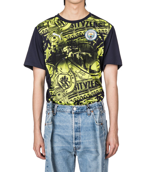 GOAT SPRAYED FOOTBALL TRICOT SS BLACK