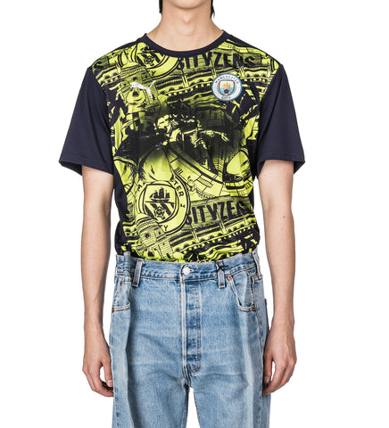 GOAT SPRAYED FOOTBALL TRICOT SS BLACK