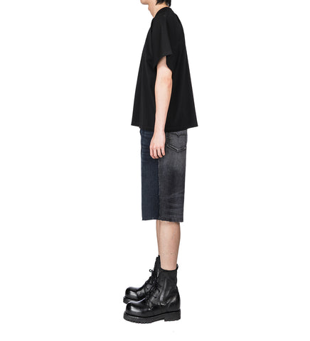 CROSS LOGO CLASSIC PRINTED TEE BLACK