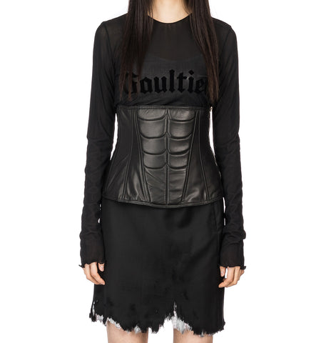 ZINKO CORSET ABS BLACK