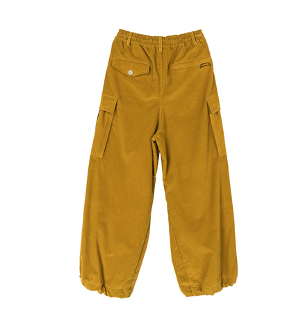 CORDUROY CARGO PANTS HONEY