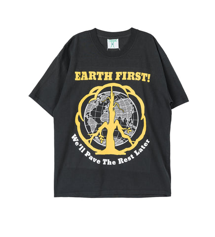 PAVE THE PLANET SS TEE OFF-BLACK