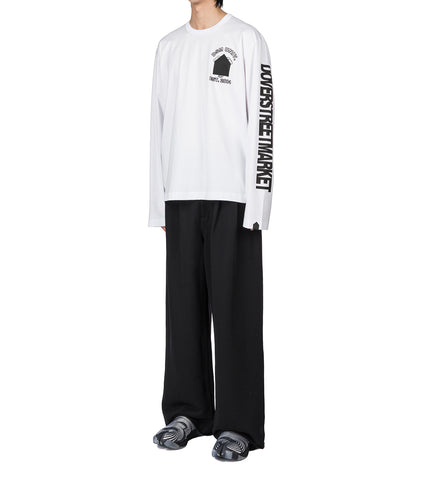 PLEATED PANTS BLACK