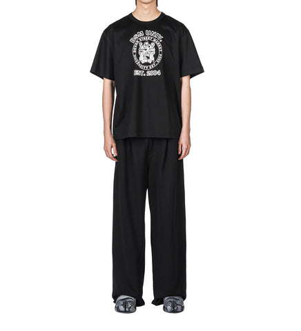 SS T-SHIRT "DSM UNIV." BLACK