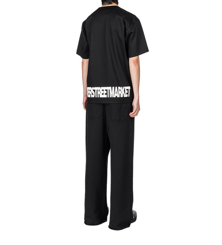 PLEATED PANTS BLACK