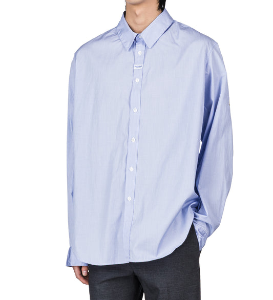 CLASSIC SHIRT BLUE/WHITE STRIPES
