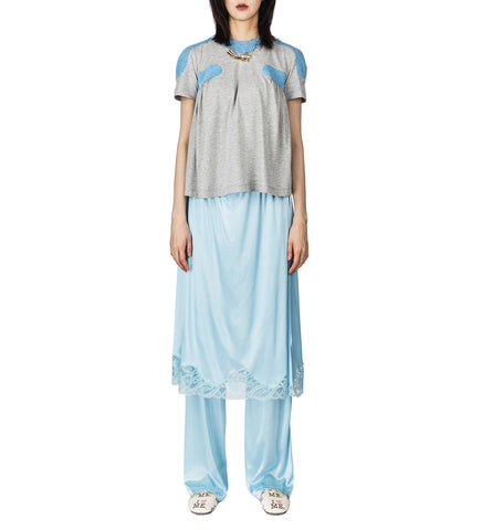 LINGERIE TROUSERS BLUE