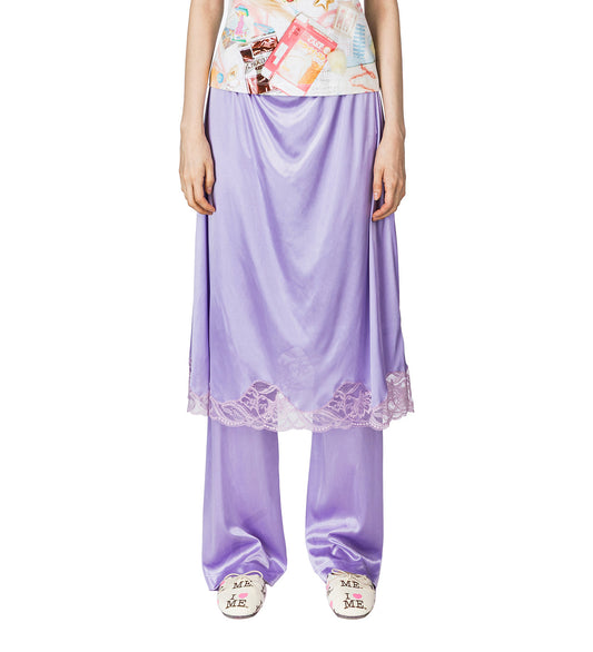 LINGERIE TROUSERS PURPLE