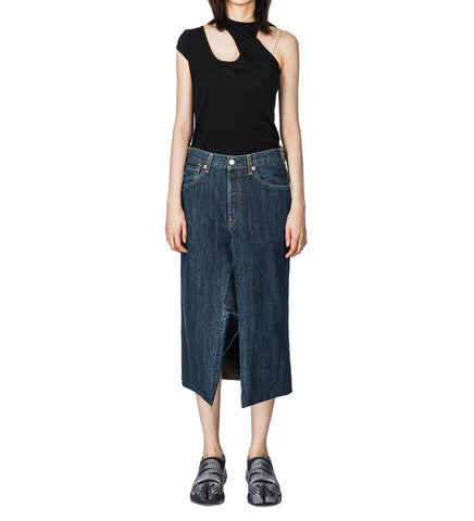 TWINTANK JERSEY RIB BLACK