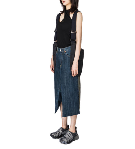 TWINTANK JERSEY RIB BLACK