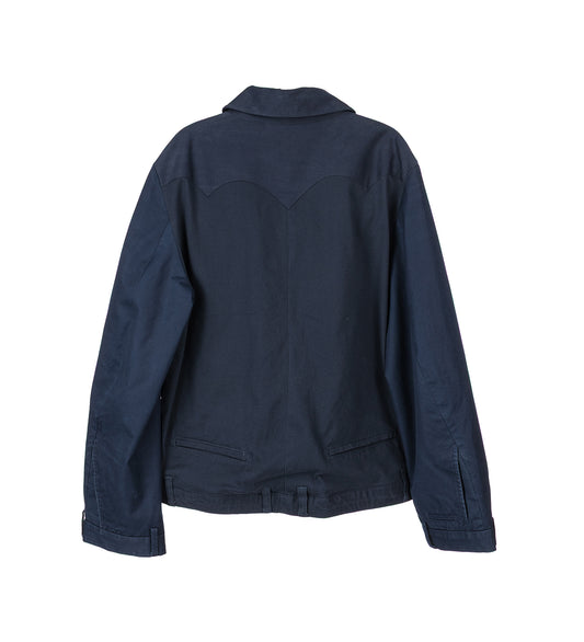HARRINGTON CHINO JACKET BLUE