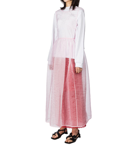 CBDONNA SKIRT WINDFLOWER EMB RED
