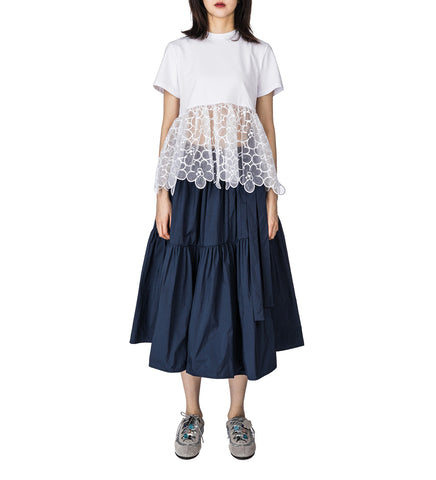 CBCAI SKIRT NAVY