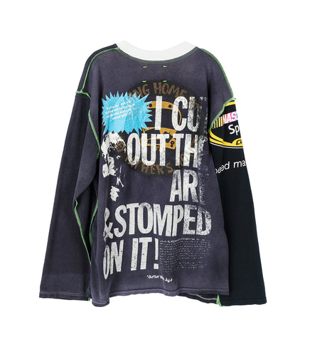 RIVKA REVERSIBLE LONG SLEEVE X-LARGE