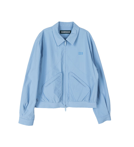 CAREFREE SHIRT JACKET POWDER BLUE