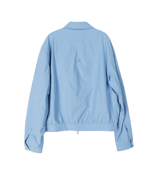 CAREFREE SHIRT JACKET POWDER BLUE