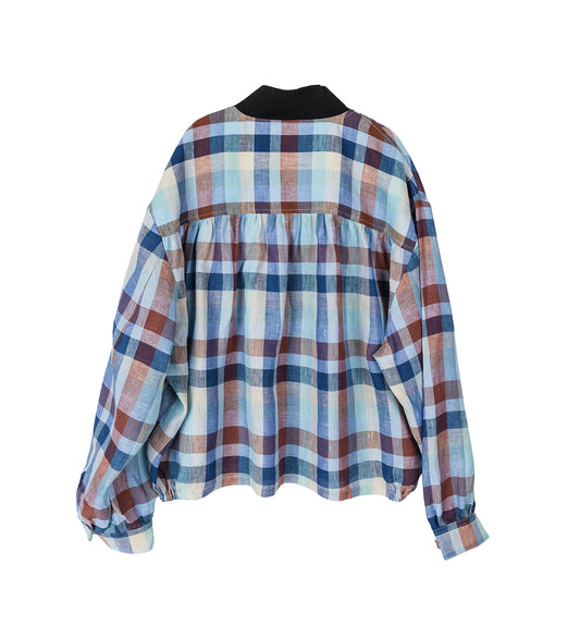 N-CREW FLGHT SHIRT JACKET GRAND PLAID