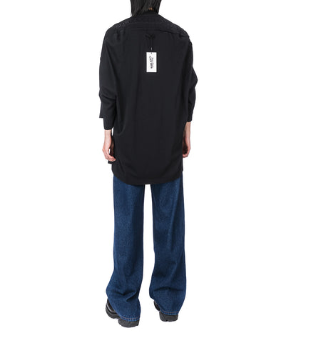 BODY MARINIERE DENIM PANTS INDIGO/BLACK