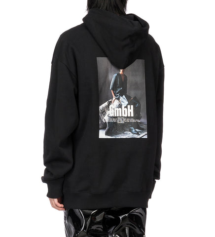 GMBH PHOTOGRAPHIC PRINT HOODIE BLACK