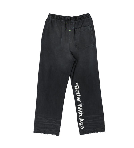 FUCK YOU SWEATPANTS FADED BLACK