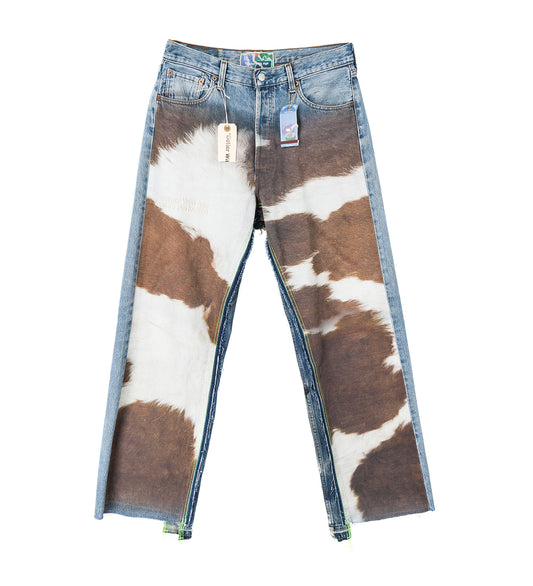 CABALLERO DOUBLE-WIDE DENIM TROUSER INDIGO
