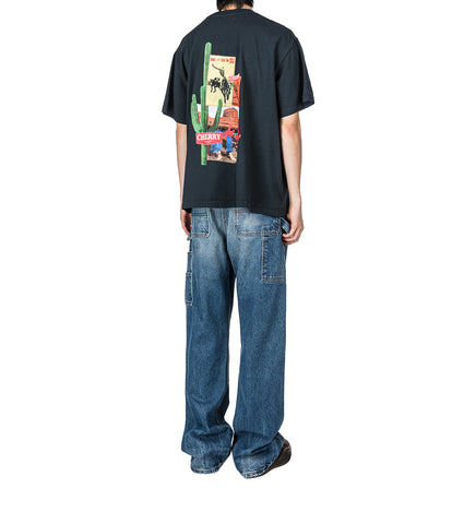 DESERT BOXY T-SHIRT VINTAGE BLACK