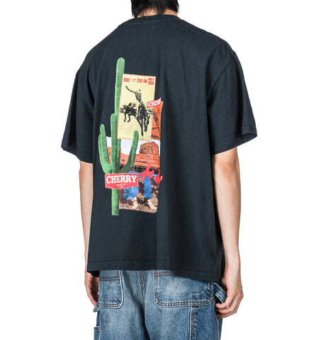 DESERT BOXY T-SHIRT VINTAGE BLACK