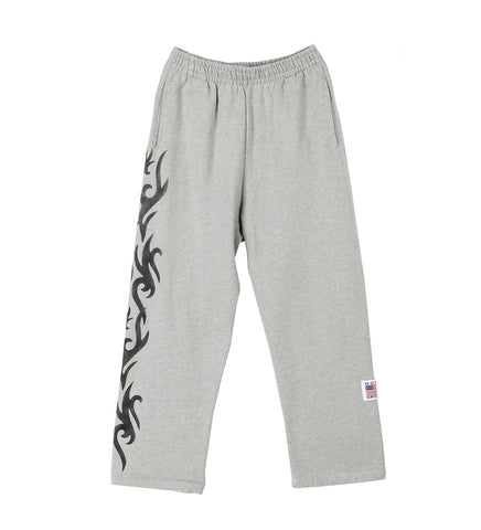 TRIBAL SWEATPANTS HEATHER GREY
