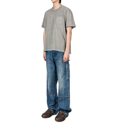 PALAMINO CLASSIC POCKET T-SHIRT SMOKE