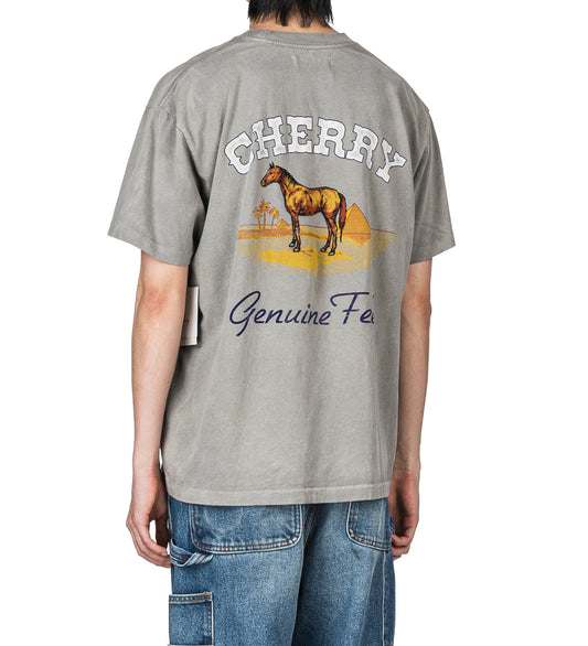 PALAMINO CLASSIC POCKET T-SHIRT SMOKE