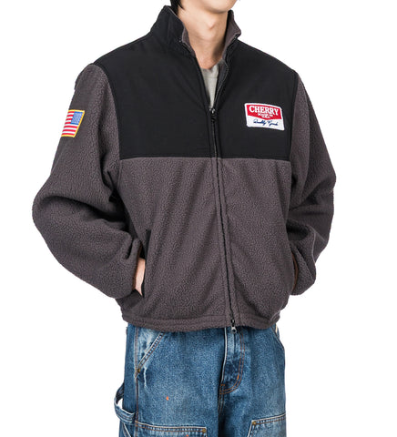 RACING ZIP SHERPA PEWTER