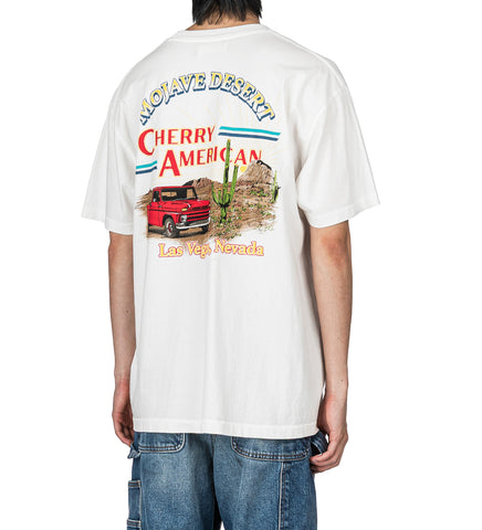 MOJAVE DESERT CLASSIC POCKET T-SHIRT VINTAGE WHITE
