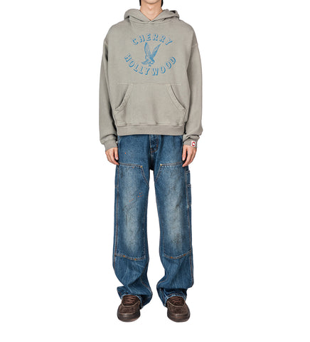 HOLLYWOOD PULLOVER HOODIE SMOKE