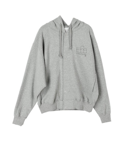 CLANE X FRAGMENT HOODIE GRAY