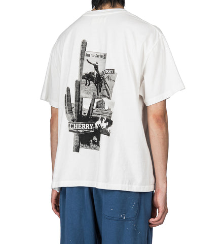 DESERT BOXY T-SHIRT VINTAGE WHITE