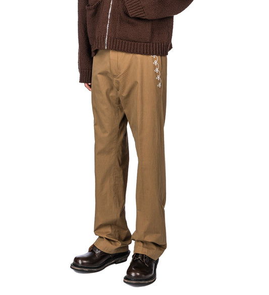 TWILL CHARRO PANTS NUTMEG