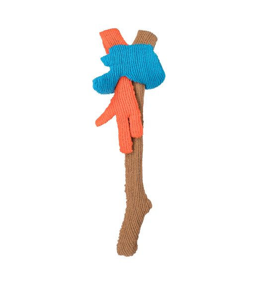 ALIEN KNITTED SCARF PLACID BLUE