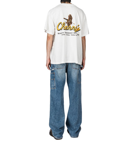 OUTFITTER BOXY POCKET T-SHIRT VINTAGE WHITE