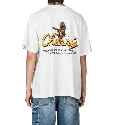 OUTFITTER BOXY POCKET T-SHIRT VINTAGE WHITE